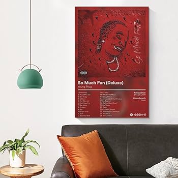 Amazon.com: Young Thug - So Much Fun Deluxe Canvas Poster